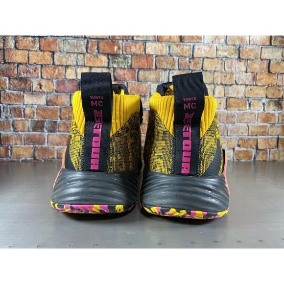 Adidas Dame 5 Core Black Shock Pink Asia Tour Sneakers (EF9367) Men's Size 11.5 - Picture 5 of 8